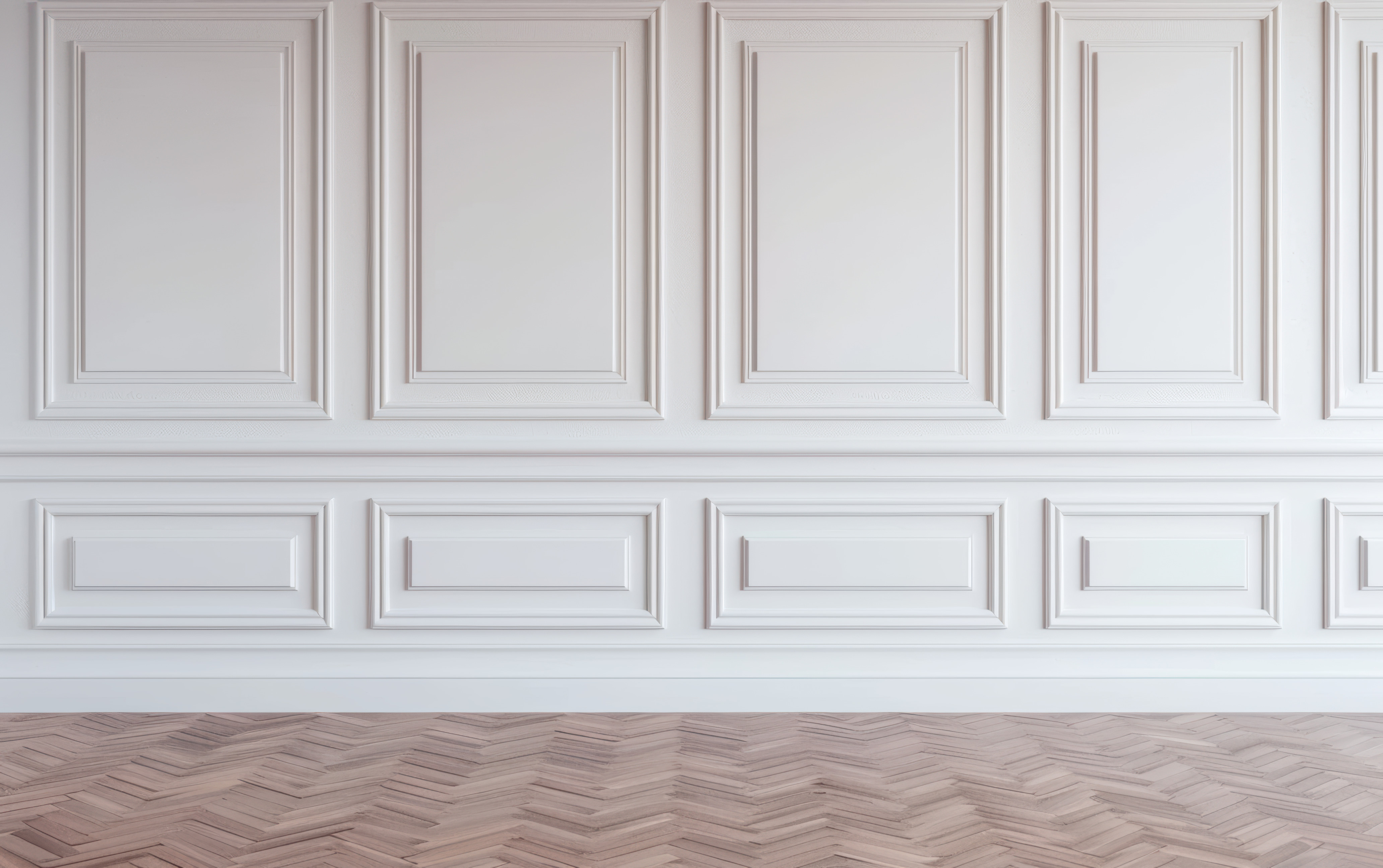 Classic wainscoting panels